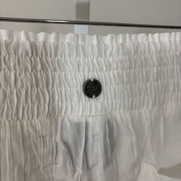 Prana FERNIE 🆕 new with tags 🏷️ Swim Coverup White Shorts 🩳 XL - Picture 4 of 7